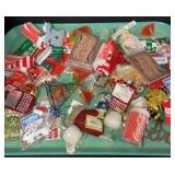 Tray Lot Of Misc. Ornaments