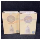 1st&10th Anniversary Porcelain Bell