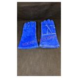 Leather Suede Gloves