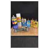 Tray Lot Oil Tins & More
