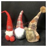 3 Holiday Gnomes