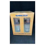 Olympia Beer 14fl.oz Flared Pilsner Glass, Set Of