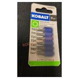 Kobalt 6pc. Insert Bit Set