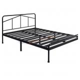 14in Platform Steel Queen Size Bed Frame