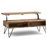 48in Wide Rectangle Industrial Lift Top Coffee