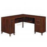 Bush 60in L Shaped Desk - 2 Boxes