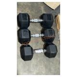30lb And 2ct 35lbs Dumbbells