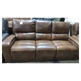 Electric Reclining Leather Sofa
