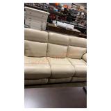 Reclining 3-seat Leather Sofa