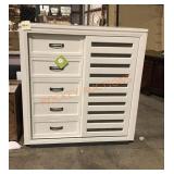 6-drawer Storage W/ 3 Shelves