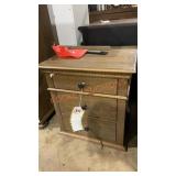3-drawer Nightstand