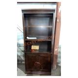 3-shelf Bookcase With Cabinet