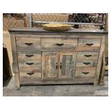 7-drawer Dresser With Cabinet