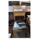 Dining Chair W/leather Cushion