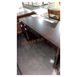 Dark Brown Wooden Desk