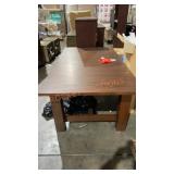 Large Dining Table With 2-16"leaves