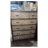 5-drawer Wood Dresser