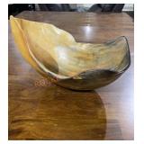 Oblong Horn Bowl