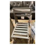 4ct. Armless Patio Chairs W/ 3 Cushions