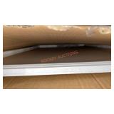 White Wood Frame Linen Board