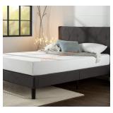 Zinus Upholstered Platform Bed, King Size