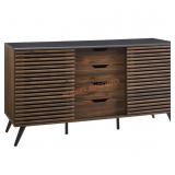 59in Sliding Door 4-Drawer Sideboard