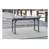 78in Extendable Patio Dining Table