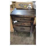 3-drawer Nightstand