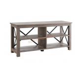Grey Oak Finish 50" TV Stand
