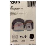 30" Undermount Double Bowl Sink