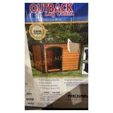 Outbag Log Cabin Dog Shelter