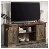 58" Sliding Barndoor Console