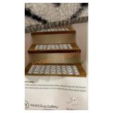 2ct. 26"x8.6" Step Rug