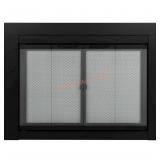 Glass Fireplace Screen