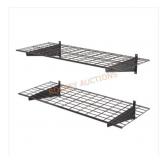 18"x48 Hanging Shelf with Wire