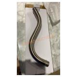 9" Curved Shower Arm w Flange