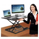 Height Adjustable Sit Stand Desk Converter