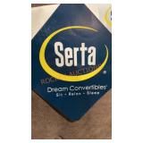 Back Folding Serta Sofa