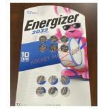 12pk. Energizer 2032 Lithium Batteries