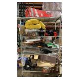 Rack and a Half of Miscellaneous Items