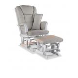 Storkcraft Gliding Chair and Ottoman