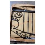 Queen Metal Beadboard&Footboard Grills
