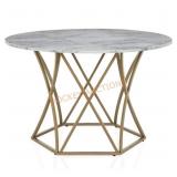 Faux Marble Dining Table
