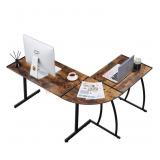 58in L-Shaped Computer Desk