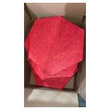Box Of Felt Hexagons