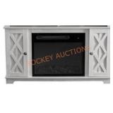 TV Cabinet w Electric Fireplace