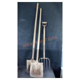 Garden Tools Approx 60" Longest