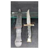 Alce Made In Spain Knife 10"/sheath