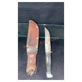 7 1/2" Hunting Knife Keenwell Olean N.y.