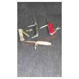 4 Small Pocket Knives